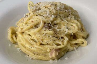 My first Carbonara!