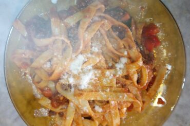 Tagliatelle alla bolognese