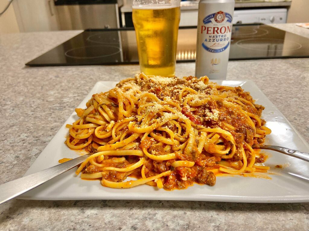 Comfort food.. Nothing like a good bolognese for a cold winter day