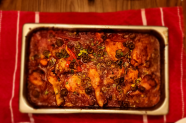 First Chicken Cacciatore I've ever attempted.