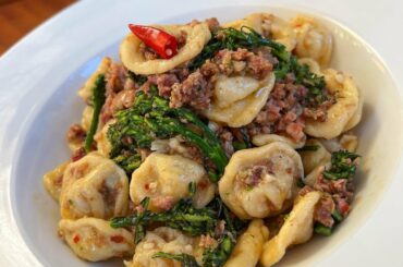 Orecchiette alle Broccolini e Salsiccia