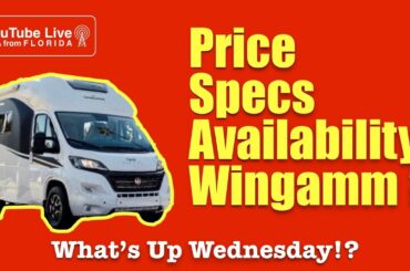 CRUSHES USA RVs - 1ST RELEASE Italian Import Compact Class B RV Wingamm Oasi 540, $, ETA, WTH?