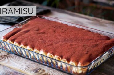 CLASSIC TIRAMISU RECIPE | how to make perfect Italian tiramisu