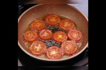 || Amazing breakfast recipe|| Tomato egg ham omalte recipe||