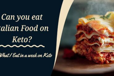 Here's what you DON'T KNOW about Italian food and the Keto diet. #keto
