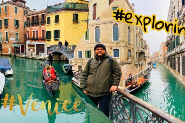 Italy Travel Ep 3 - Exploring Venice - Halal Food In Venice - Beautiful Day #pakistanivlogger #urdu