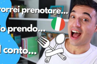 Very IMPORTANT phrases to use at a restaurant in Italy + useful CULTURAL tips