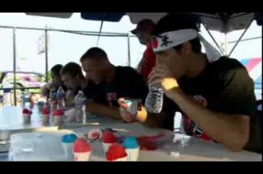 Italian Ice Competitive Eating Championship