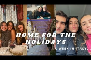 VLOGMAS: A week in ITALY | Italian cooking ,traveling, All things Italian..