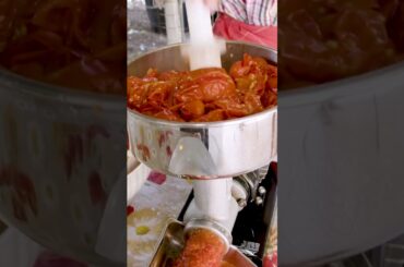 How Authentic Tomato Sauce Is Made In Italy #tradition #sauce #Italianfood