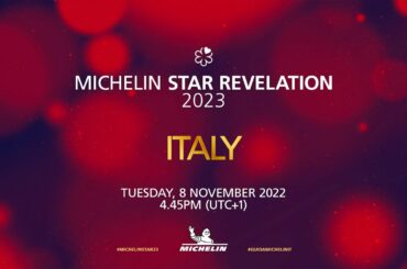 Discover the MICHELIN Guide restaurant selection in Italy for 2023