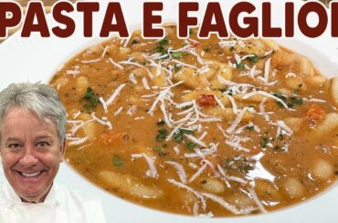 Just Like Mom’s Pasta E Fagioli | Chef Jean-Pierre