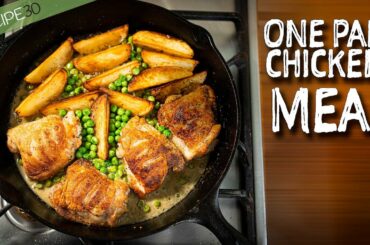 Quick and Delicious One Pan Chicken Vesuvio