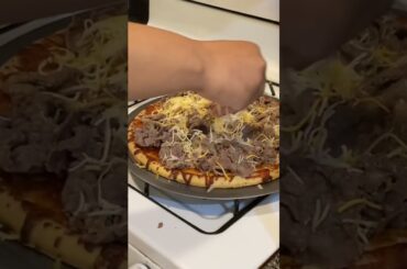 I Tried Italian Beef Home Run Pizza For the First Time And I'm hooked! Tik tok made me do it !!!