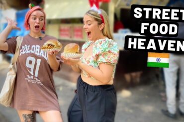 ITALIANS eat ONLY INDIAN STREET FOOD for 24 HOURS!