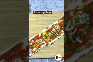N.1 bread recipe | bread pizza #shorts