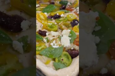 Homemade Italian Focaccia #shorts #baking