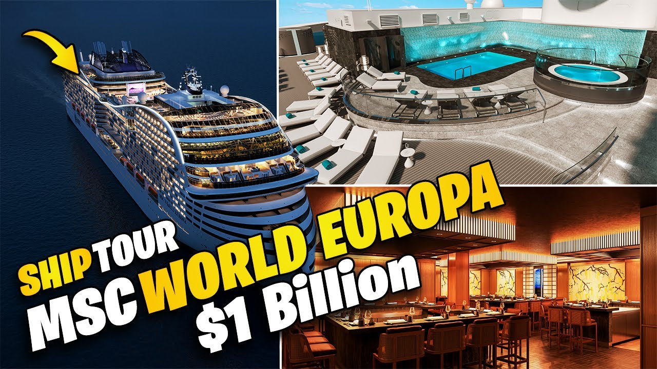 $1Billion MSC World Europa – Designed with the Future in Mind. $1Billion MSC World Europa - Designed with the Future in Mind.