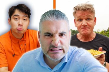 Italian Chef Reacts to UNCLE ROGER Reacting to GORDON RAMSAY Egg Fried Rice