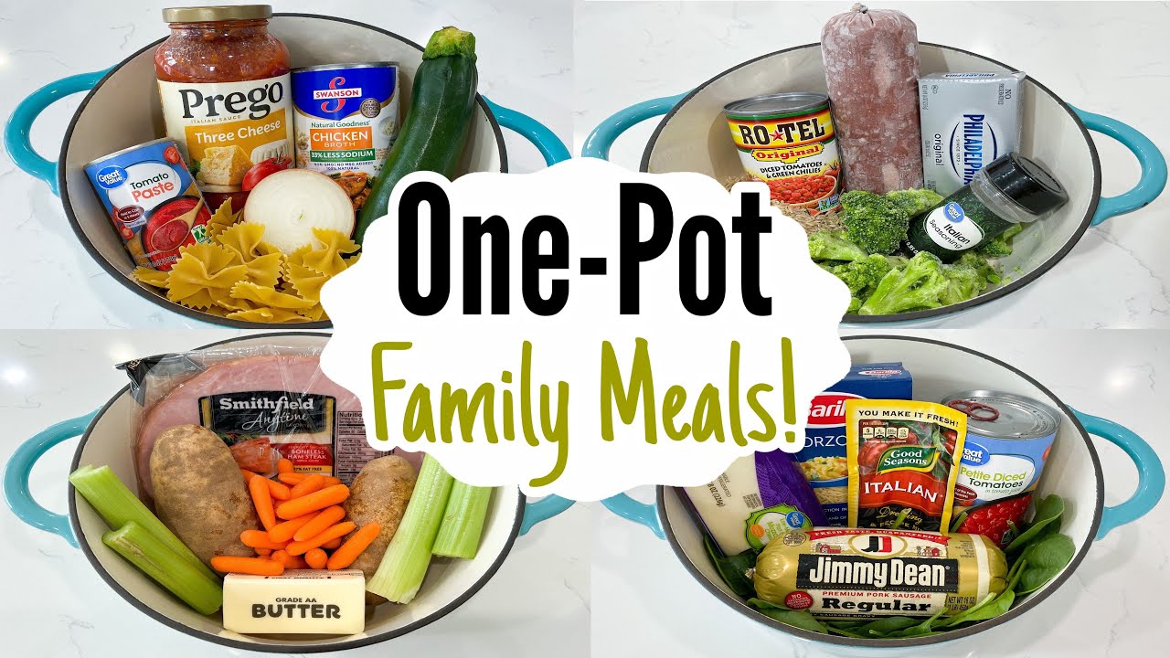 5 Tried & True ONE-POT Meals! | The EASIEST Weeknight Recipes! | Julia Pacheco 5 Tried & True ONE-POT Meals! | The EASIEST Weeknight Recipes! | Julia Pacheco