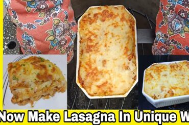 How To Make Lasagna l Lasagna Recipe l Chicken Lasagna l Easy Italian Recipes By Cook With Dr Sonia