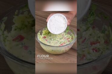 Just pour the eggs over the zucchini! Incredibly satisfying, quick and easy.