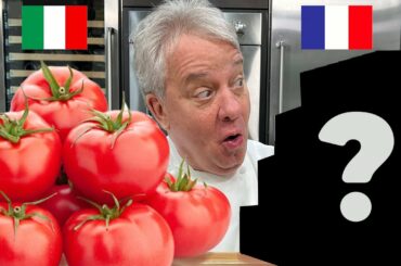 Italian Tomato Sauce Meets French Chef
