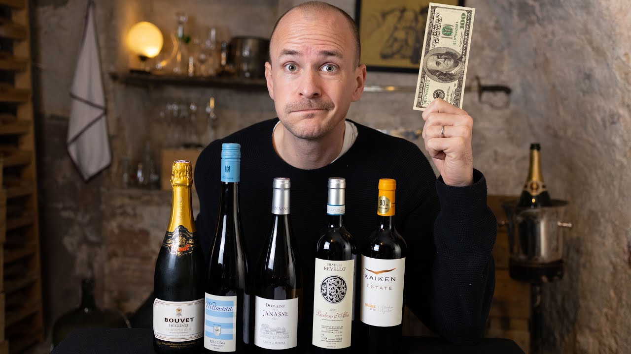FIVE wines 100 DOLLARS – On the HUNT for Value Wines FIVE wines 100 DOLLARS - On the HUNT for Value Wines
