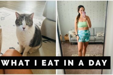 WHAT I EAT IN A DAY ON A CALORIE DEFICIT|EATING OUT