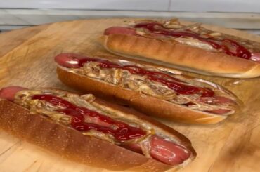 How to make Hot Dog | Come fare l'hot dog | Italian Food | 2023