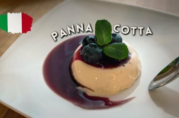 Panna Cotta - Italian Dessert | Short and Easy Recipe Dairy free