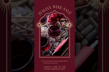 Italian Wine Sale Is Now On!!