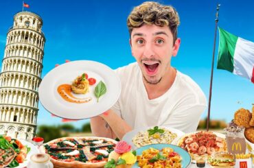 I Went to Italy & Ate ONLY 5 Star Meals!