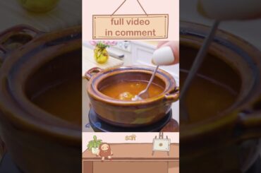 Tasty Italian Clams in Spicy Tomato Sauce - Tiny n Tasty | Miniature Cooking Tiny Kitchen #shorts