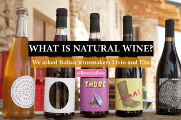 What is Natural wine? We asked Italian winemakers Livio and Elia @BracciaRese