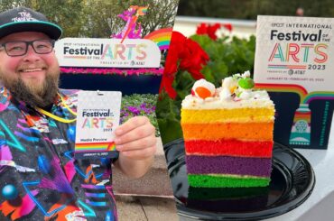 EPCOT Festival of the Arts 2023 | Trying 28 Food items | Figment Popcorn Bucket | Walt Disney World