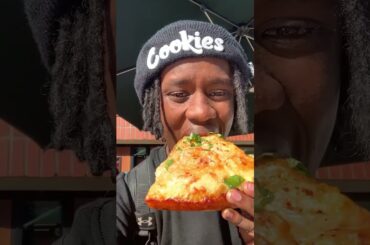 Trying David Dobrik Pizza