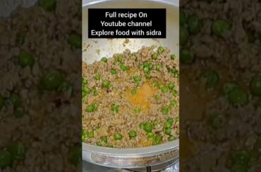 Qeema Recipe |Italian Keema Recipe |Keema Recipe For Breakfast
