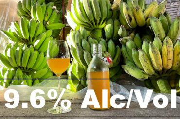 Banana Wine - How to make Wine at home from Banana