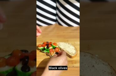 In need of a quick and satisfying lunch? Try this 2-minute peanut veggie sandwich! #veggiesandwich