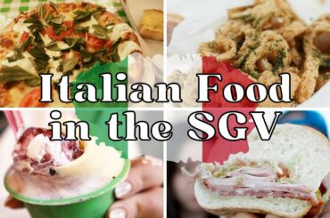 SGV's Italian Food Scene: A Secret Worth Uncovering