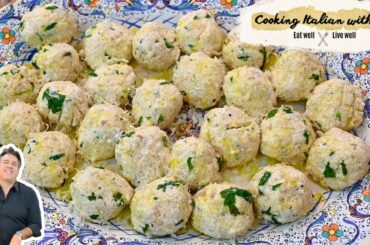 World's Best Ricotta Dumpling Balls Cooking Italian with Joe