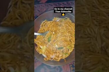 Chowmein recipe #shorts #viral #asmr#chowmein #asmreating #youtube #nepalifood #italian #italianfood