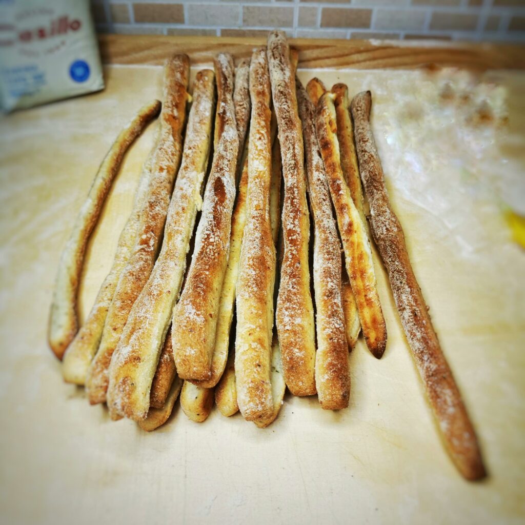 Grissini cacio e pepe