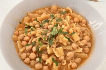 I love pasta mista con ceci 💪👍