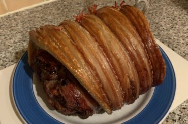 The finished Porchetta