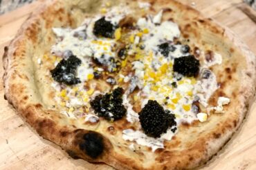 Caviar Pizza for the New year!