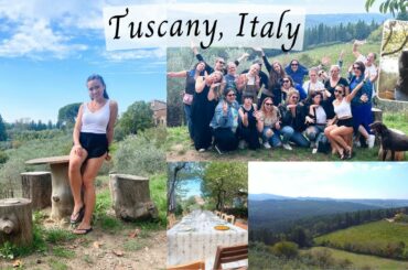 TUSCANY, ITALY!! | Kacie Rose Trip | Tuscan Farm | Chianti | Italy Drone Footage | Emilyy Davio