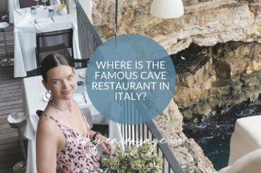 Where is the FAMOUS cave restaurant in Italy? #shorts