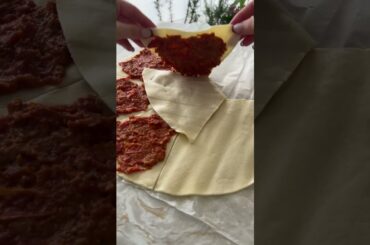 STUFFED PUFF PASTRY #shorts